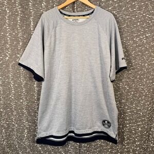 And1 Legendary Basketball Gray Short‎ Sleeve Shirt Men's 2XL